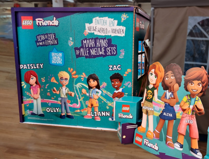 Thinkerbell brengt samen met Engaged nieuw LEGO Friends universum tot leven in het verkoopunt